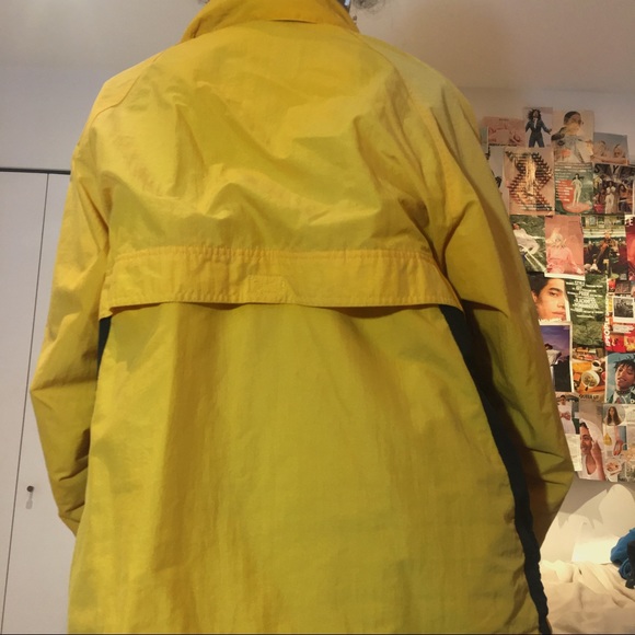 Yellow Vintage Windbreaker Jacket - Picture 3 of 4